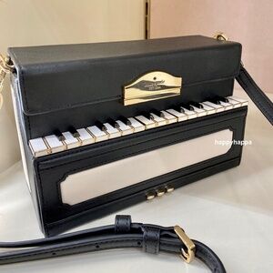 【Kate Spade】Pitch Purrfect Piano Crossbody/NWT!!